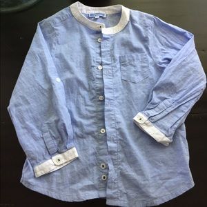 Boys Jacadi Button Up Shirt